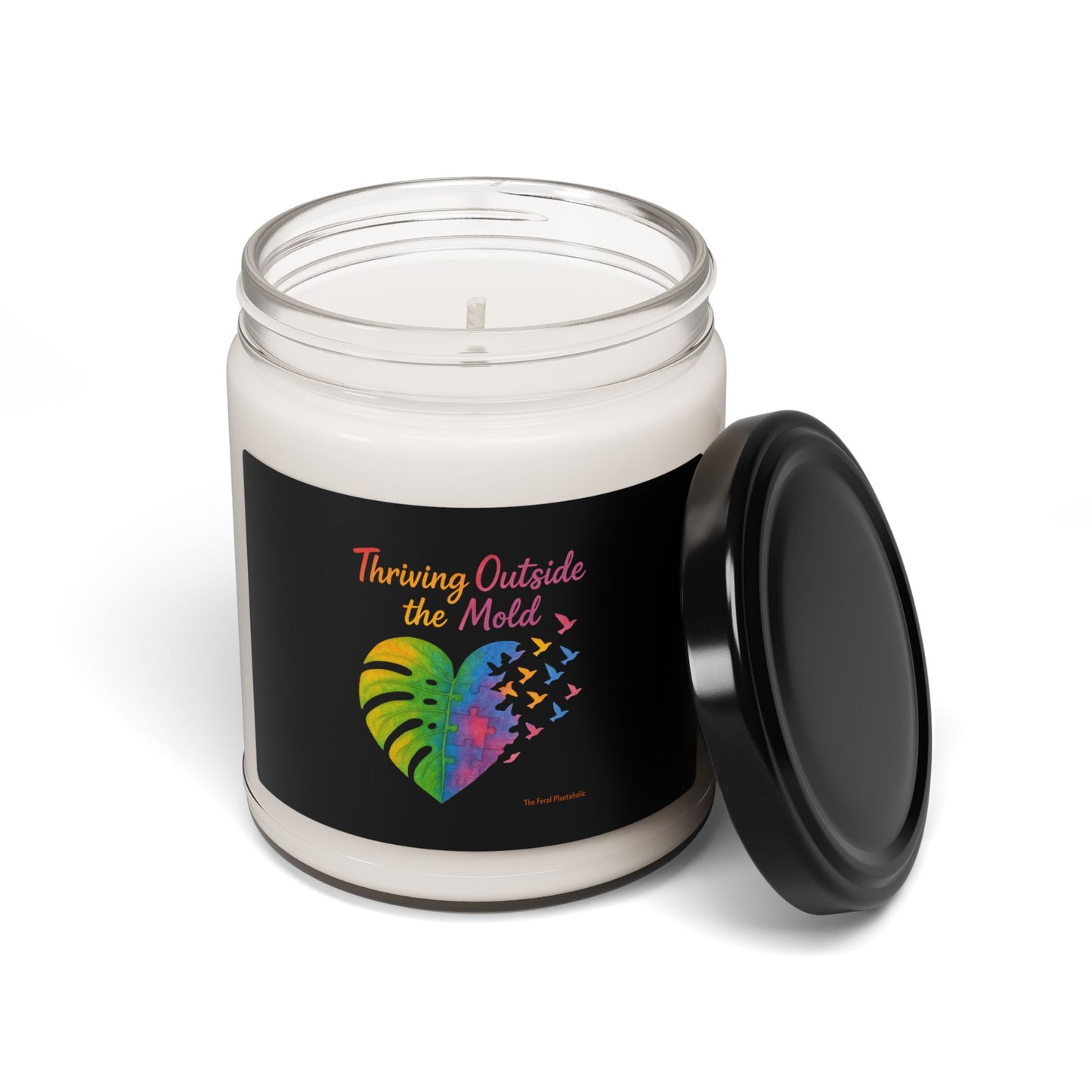 Vibrant Scented Soy Candle, A Touch of Inspiration for Home, Gift for Wellness, Relaxation, Aromatherapy