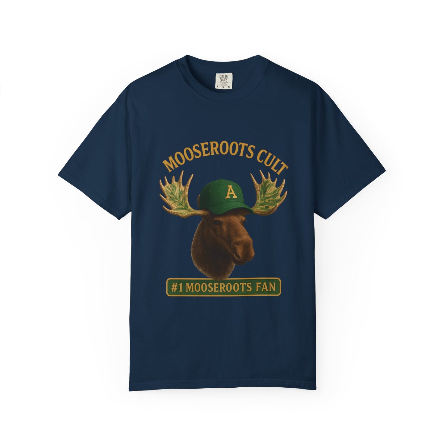 Moose Root Fan T-Shirt - Unisex Garment-Dyed Tee