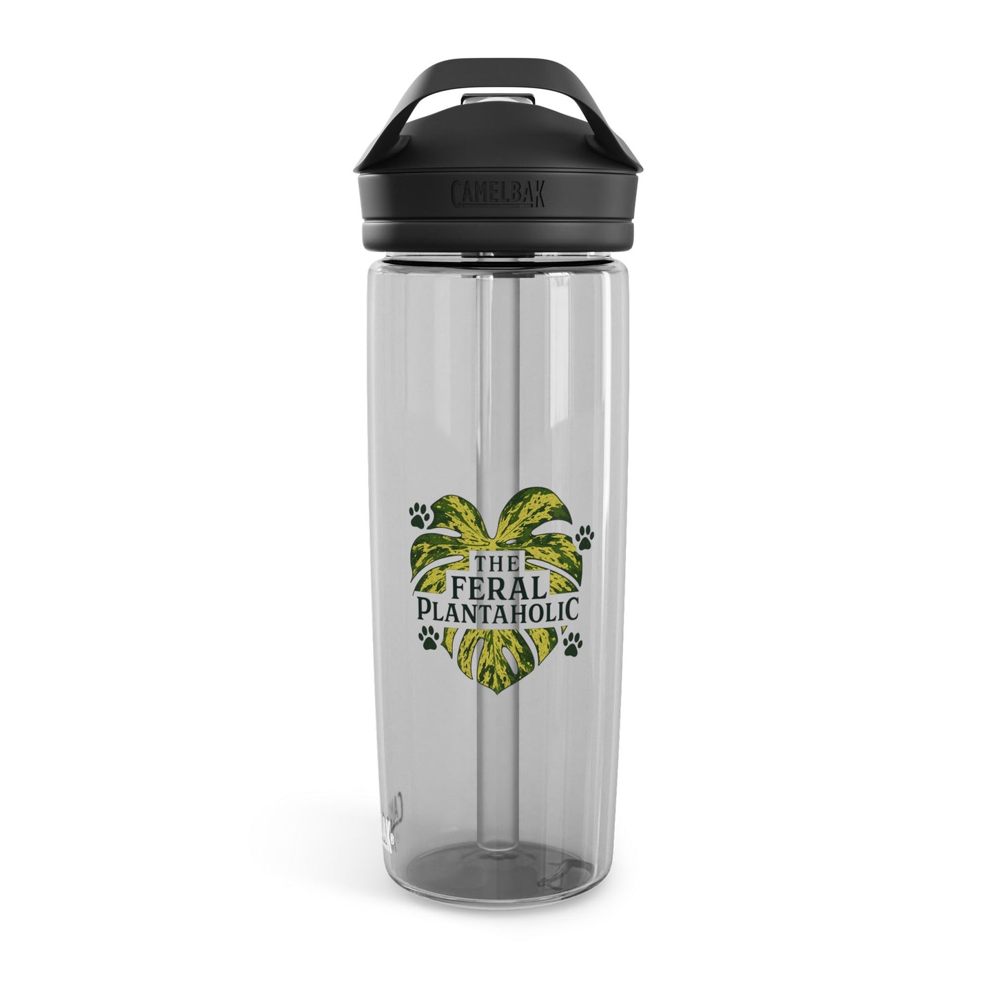 Feral Plantaholic Water Bottle, Eco-Friendly Hydration, Hydration Gift, Nature Lover's Accessory, Reusable Bottle, Green Living