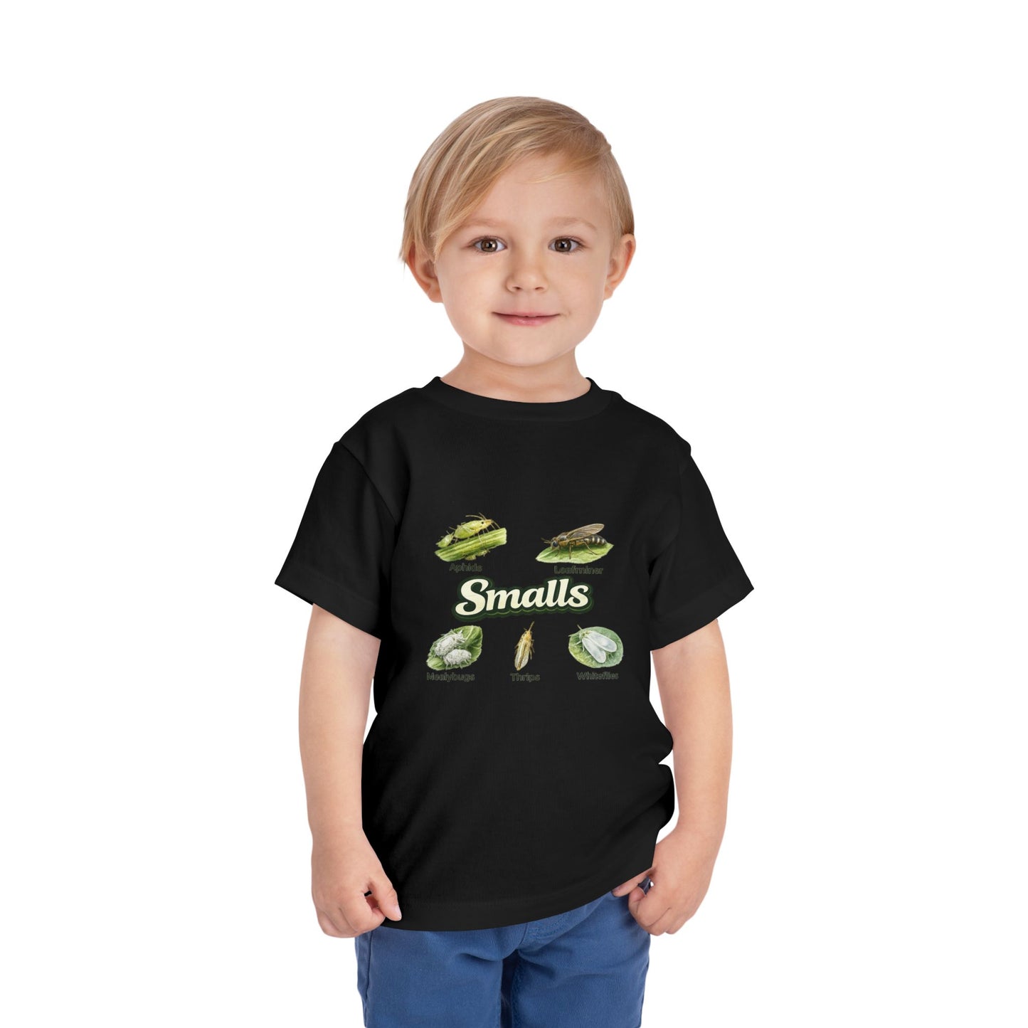 Toddler Tee — 'Smalls' Avocado Cute Kids T‑Shirt