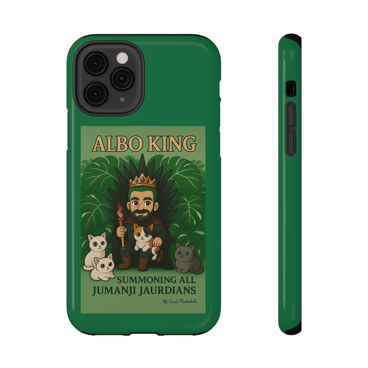 Impact-Resistant Phone Case — "Albo King" Jumanji Guardian Design