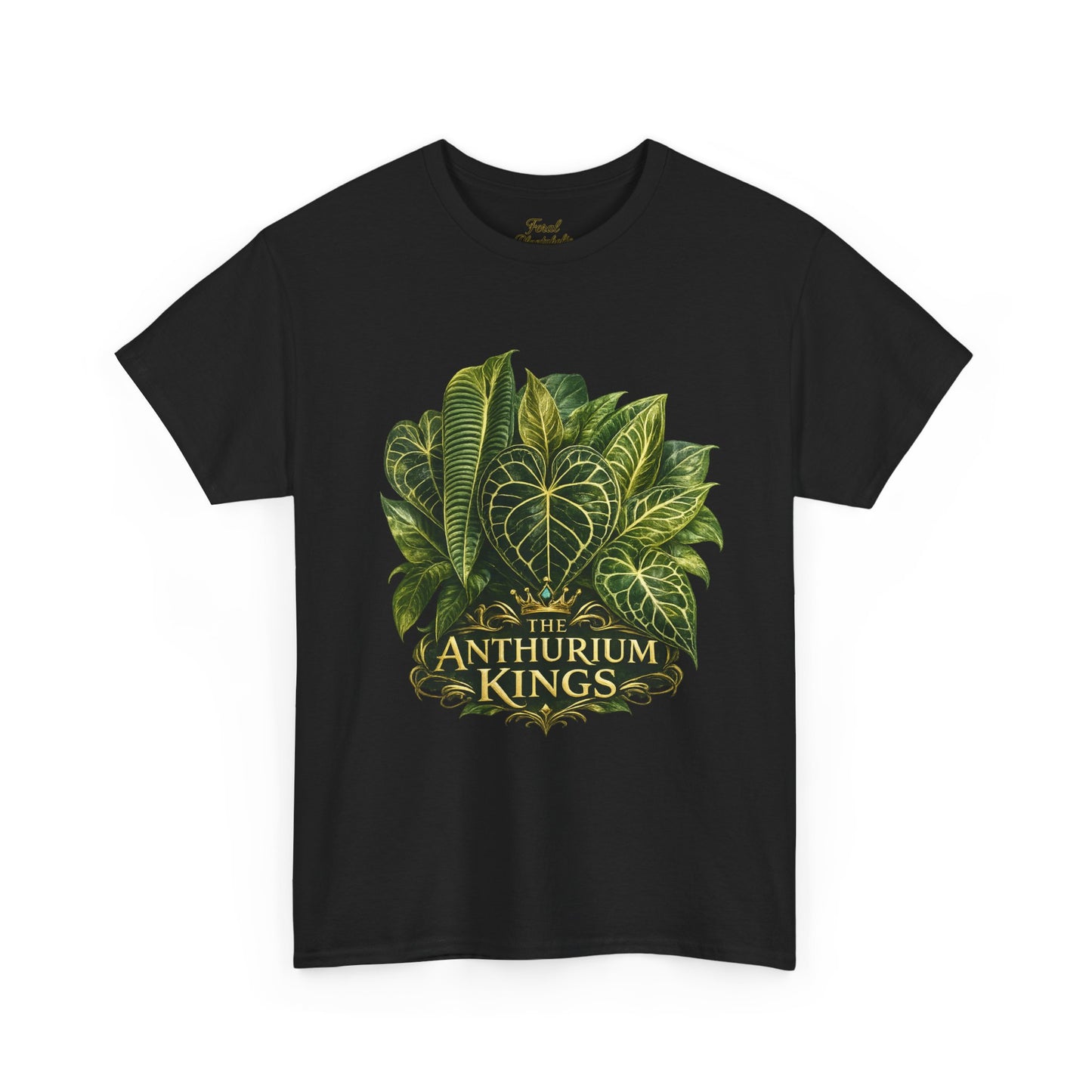 Anthurium Kings Tee — Botanical Green Leaf Plant Lover T-Shirt