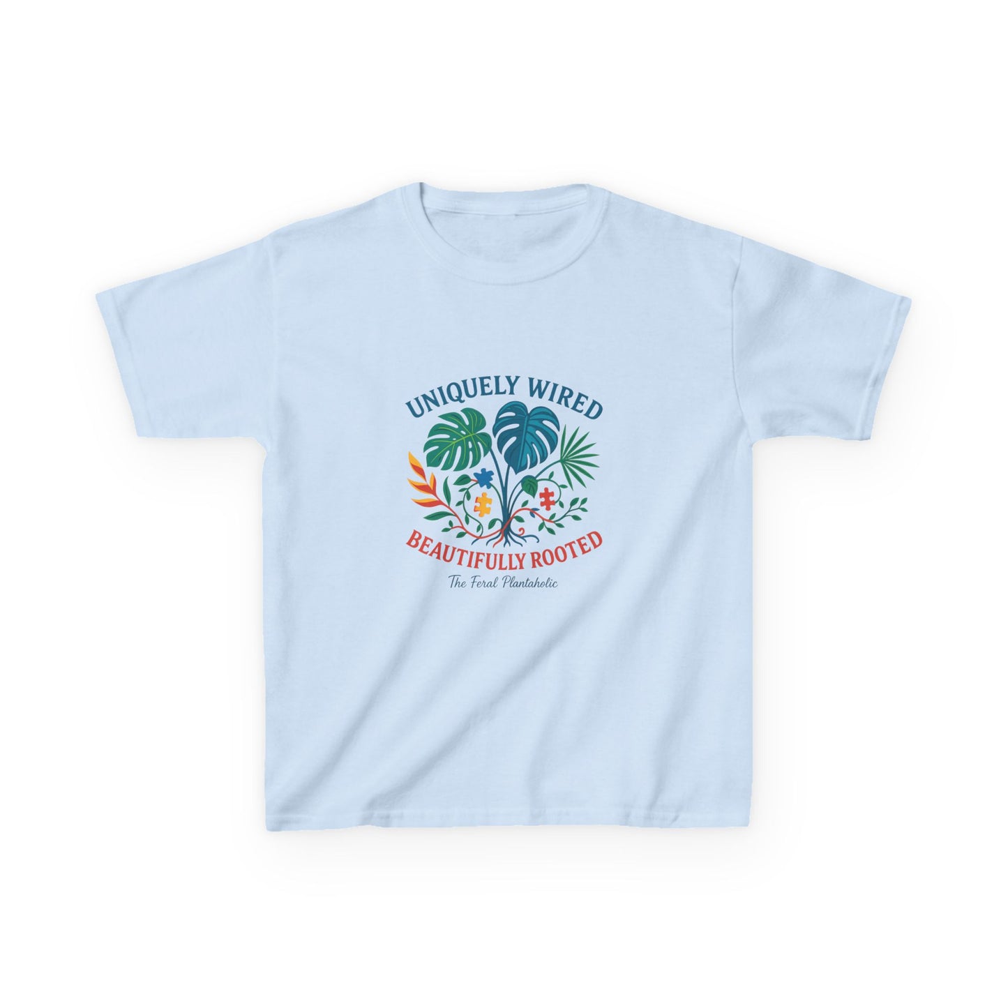 Kids Botanical Nature Tee - Uniquely Wired, Beautifully Rooted