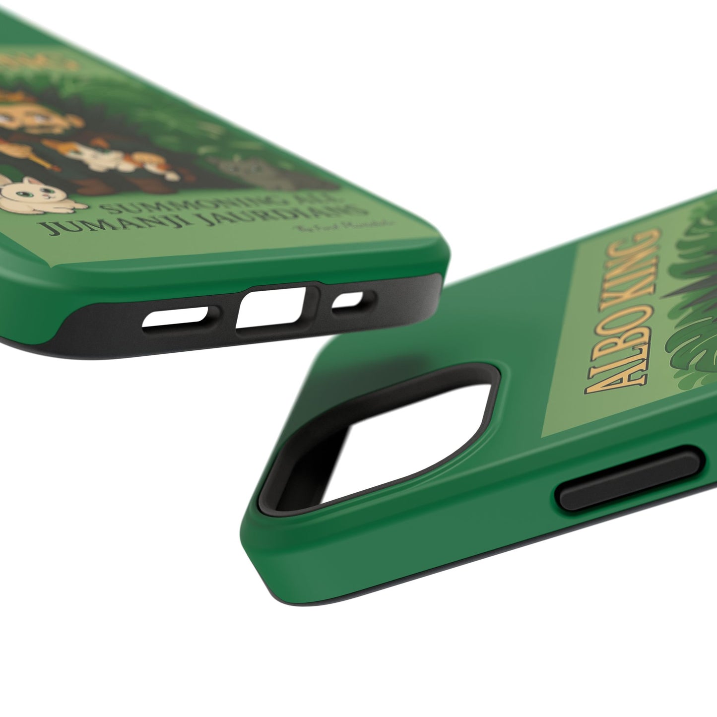 Impact-Resistant Phone Case — "Albo King" Jumanji Guardian Design