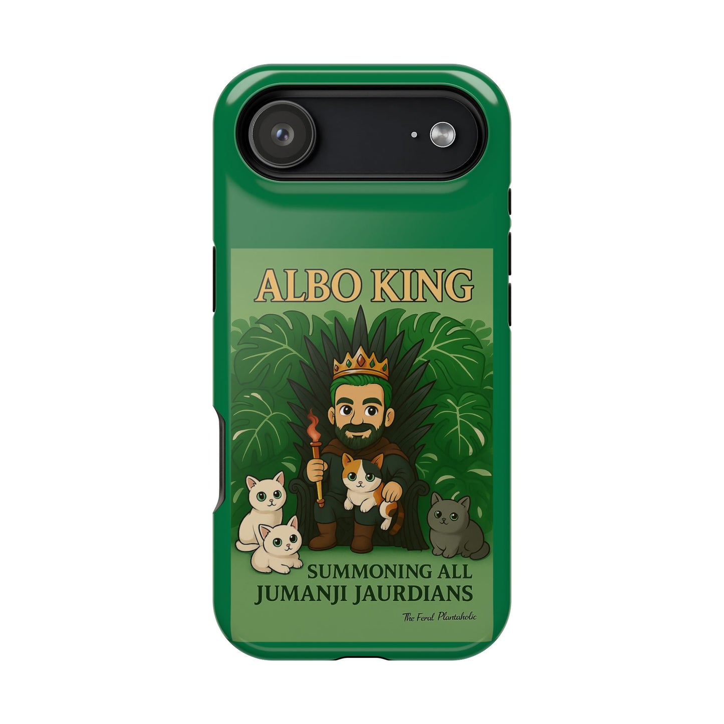 Impact-Resistant Phone Case — "Albo King" Jumanji Guardian Design