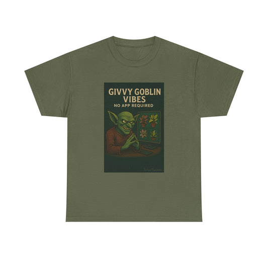 Gobby Goblin Vibes Tee, Unisex T-Shirt, Halloween Costume, Fun Apparel, Gifts for Him, Festival Wear, Graphic Tee
