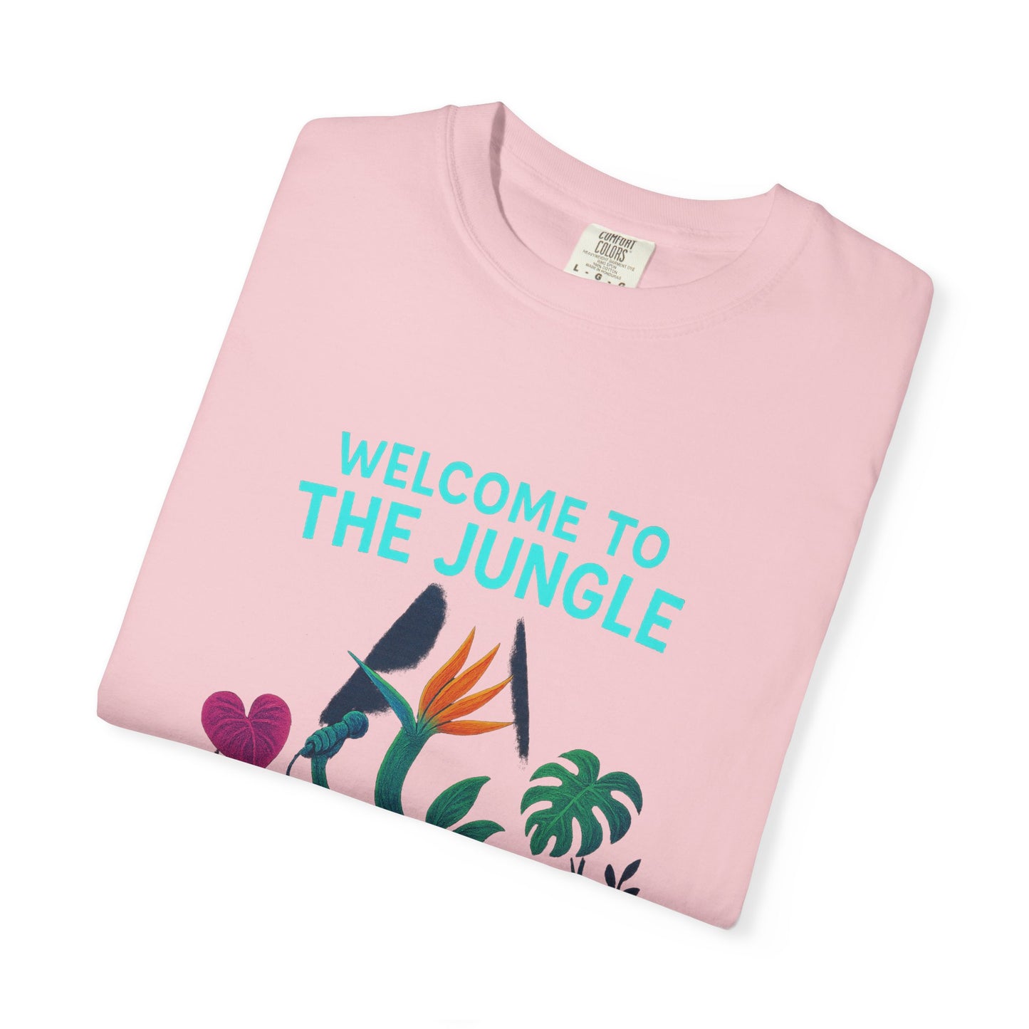 Welcome to the Jungle T-Shirt - Vibrant Unisex Tees for Nature Lovers, Music Festivals, Summer, Gifts, Eco-Friendly Fashion