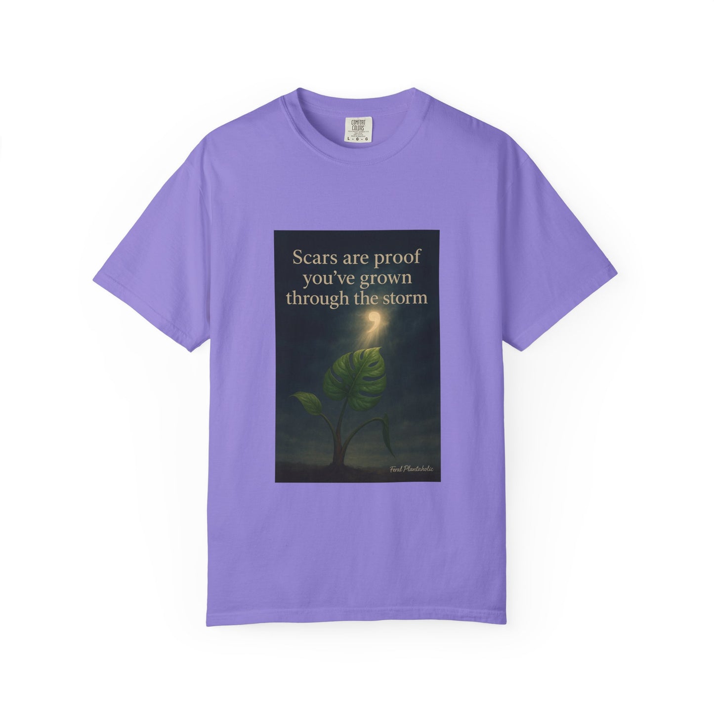 Inspiring Growth T-Shirt - Scars are Proof, Perfect for Motivational Gifts, Self-Care, Encouragement, Unisex Apparel