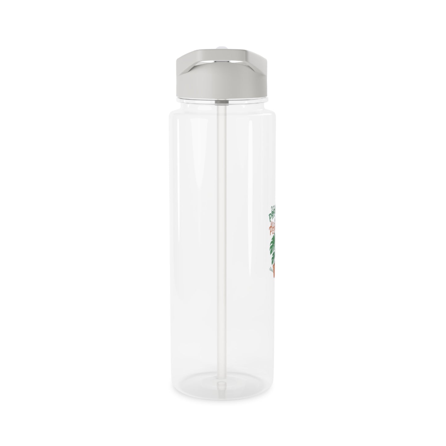 Progress Not Perfection Water Bottle, Motivational Hydration Bottle, Eco-Friendly Sports Bottle, Gym Accessories, Gift for Plant Lovers