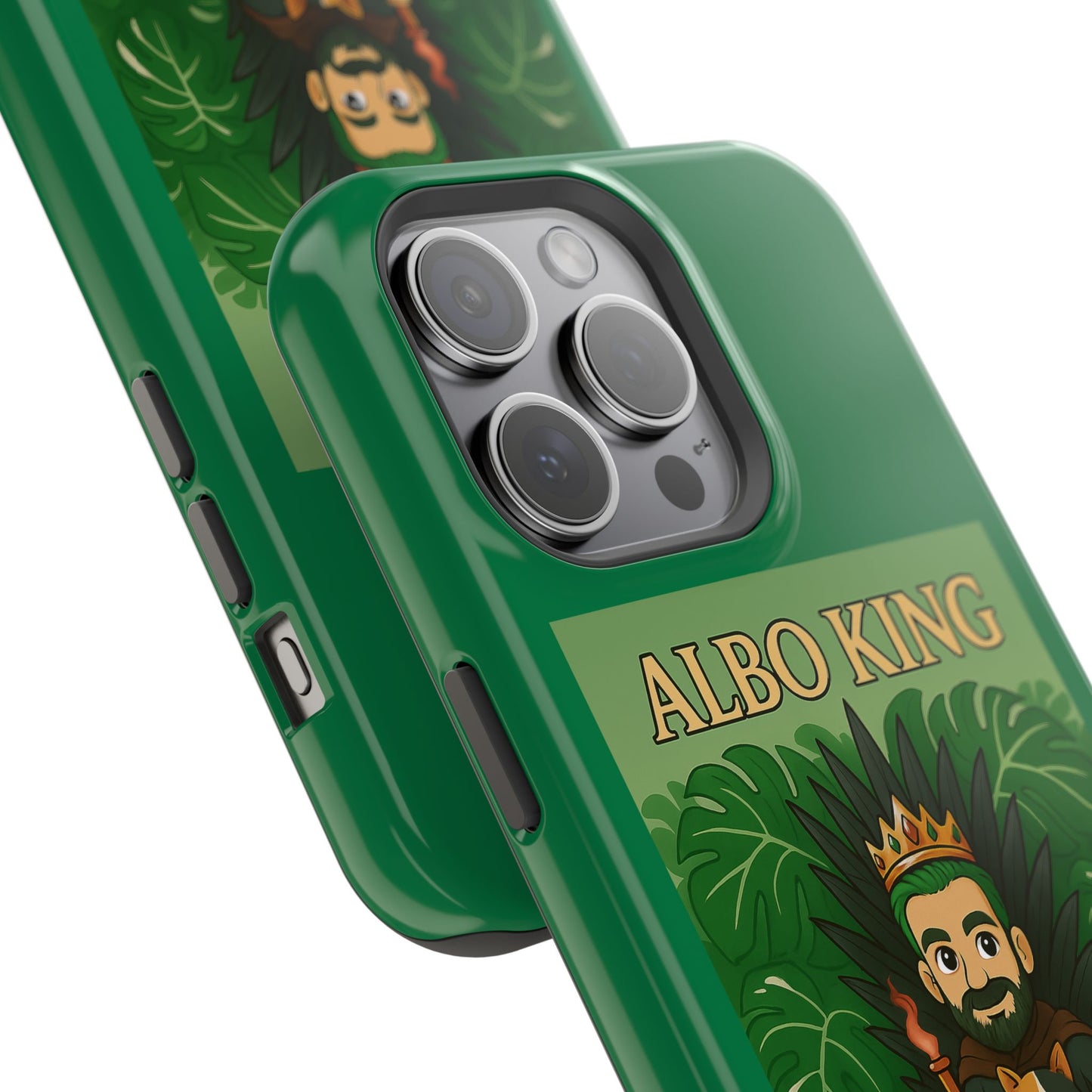Impact-Resistant Phone Case — "Albo King" Jumanji Guardian Design