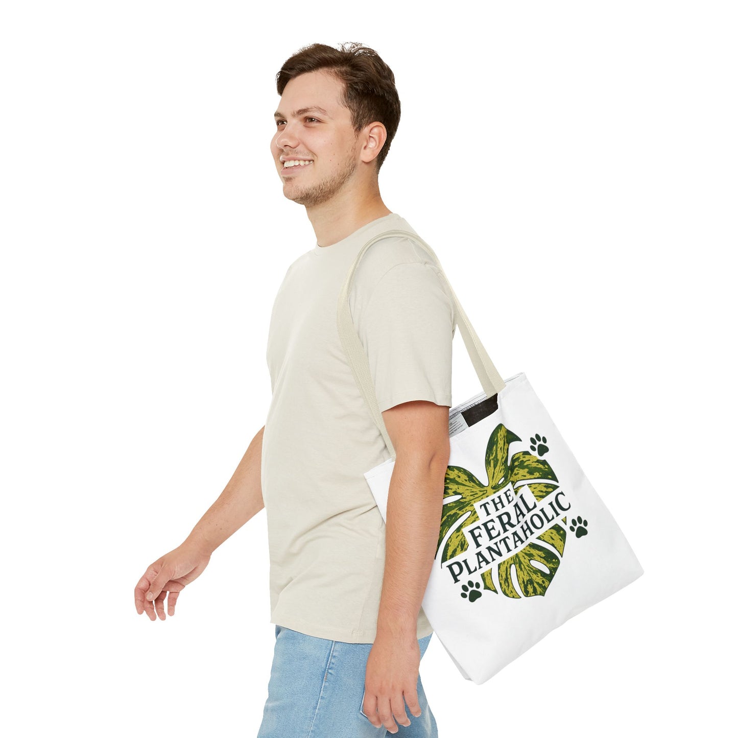 Feral Plantaholic Tote Bag | Eco-Friendly Canvas Carryall, Gift for Plant Lovers, Botanical Shopper, Cute Gardening Bag, Nature Lover [...]