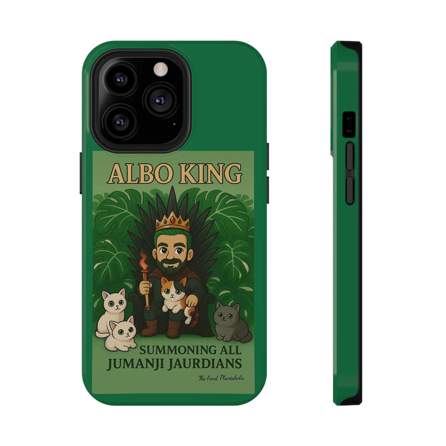 Impact-Resistant Phone Case — "Albo King" Jumanji Guardian Design