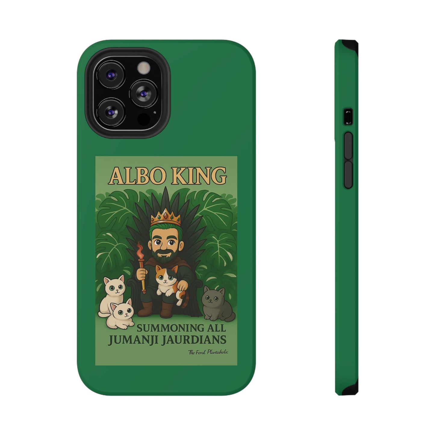 Impact-Resistant Phone Case — "Albo King" Jumanji Guardian Design