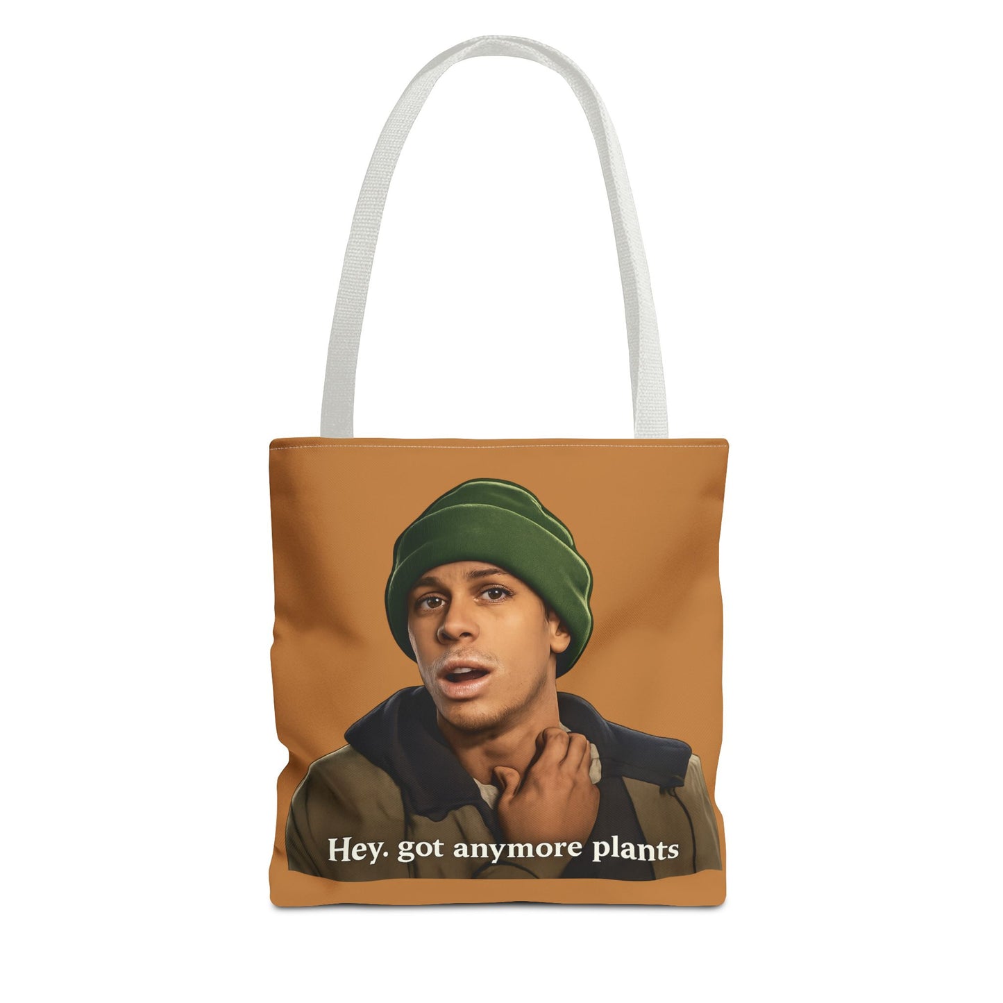 Funny Plant Lover Tote Bag — "Hey, got anymore plants" Graphic Tote