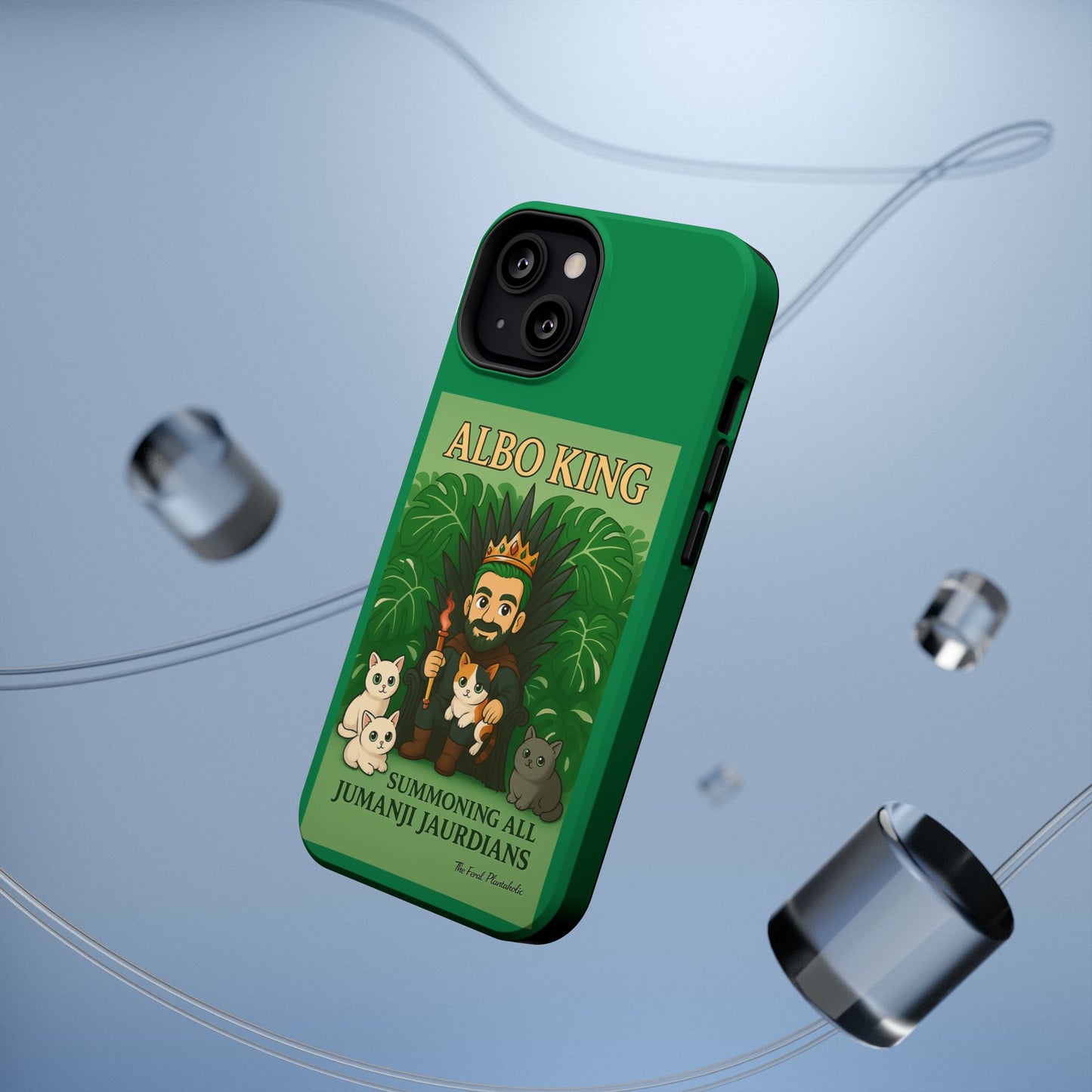 Impact-Resistant Phone Case — "Albo King" Jumanji Guardian Design