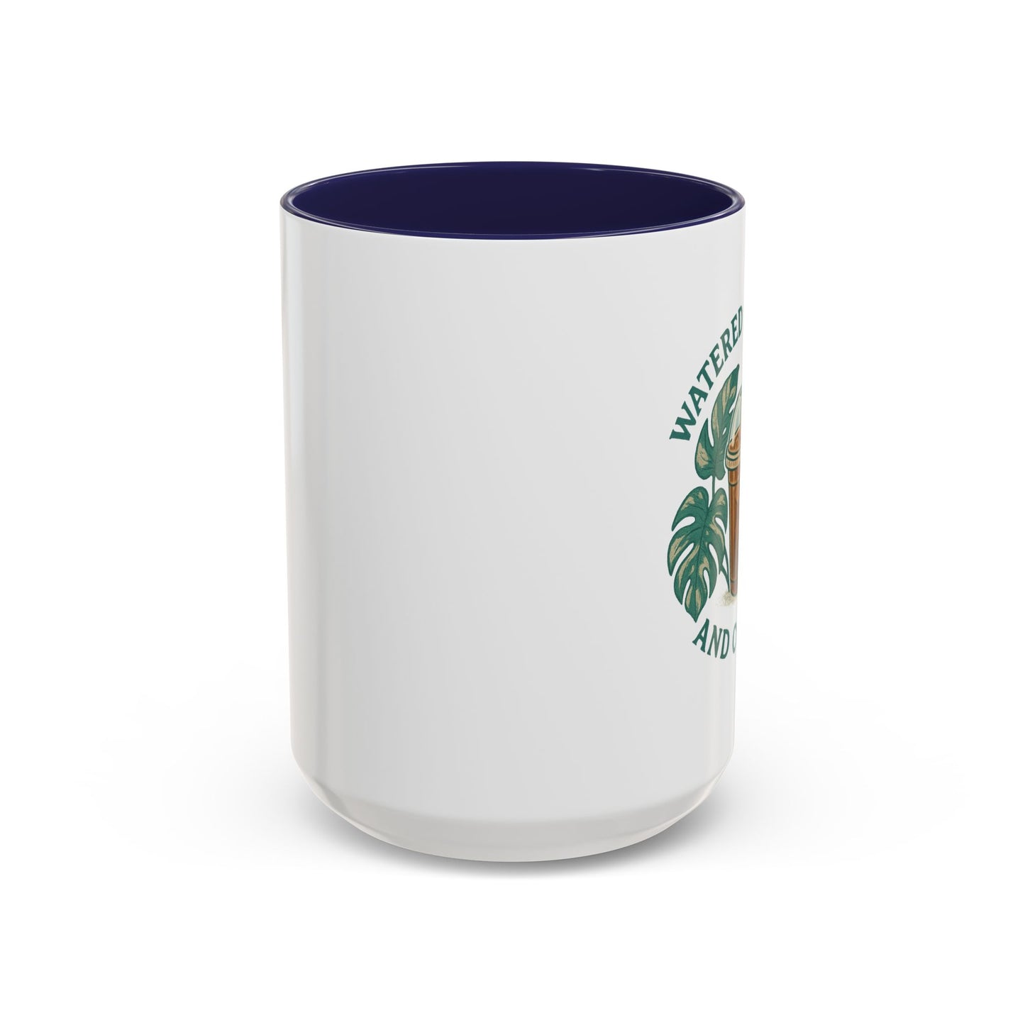 Watered by Tears and Coffee Mug, Funny Coffee Cup, Gift for Coffee Lovers, Inspirational Beverage Mug, Unique Kitchen Decor