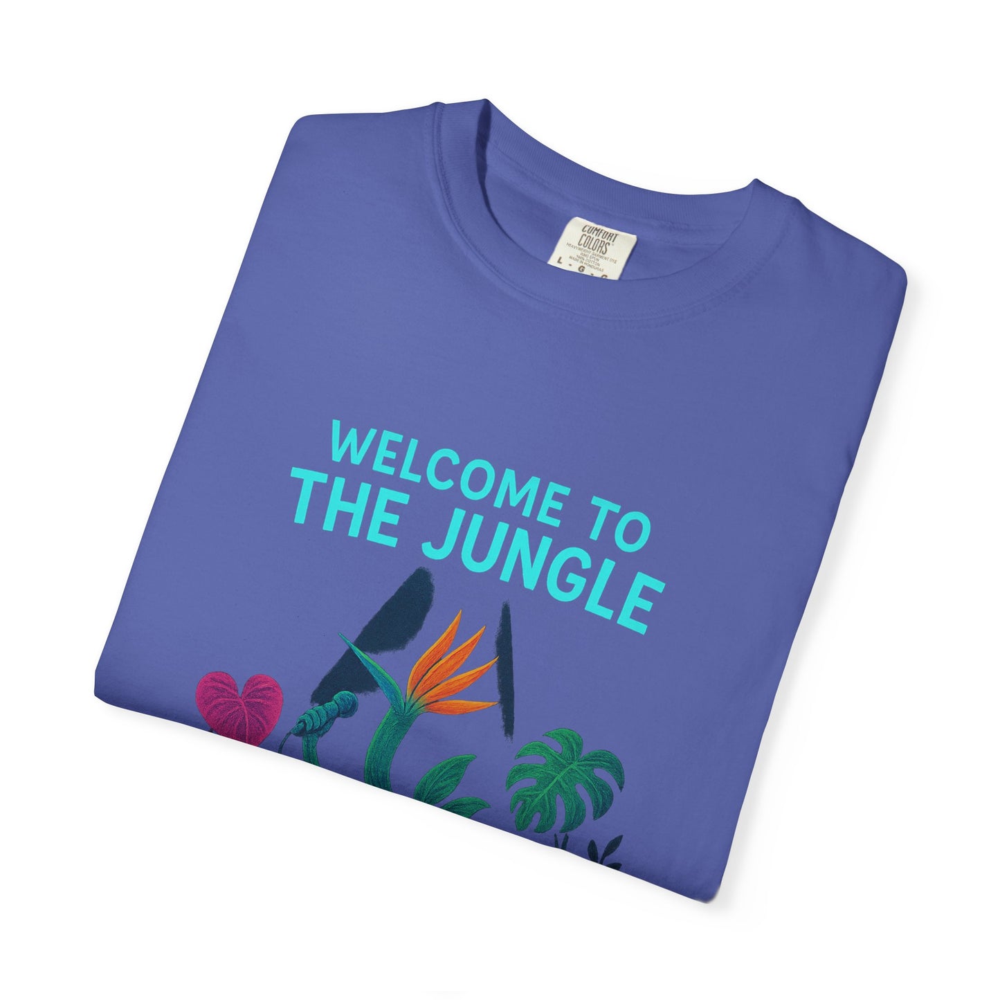 Welcome to the Jungle T-Shirt - Vibrant Unisex Tees for Nature Lovers, Music Festivals, Summer, Gifts, Eco-Friendly Fashion