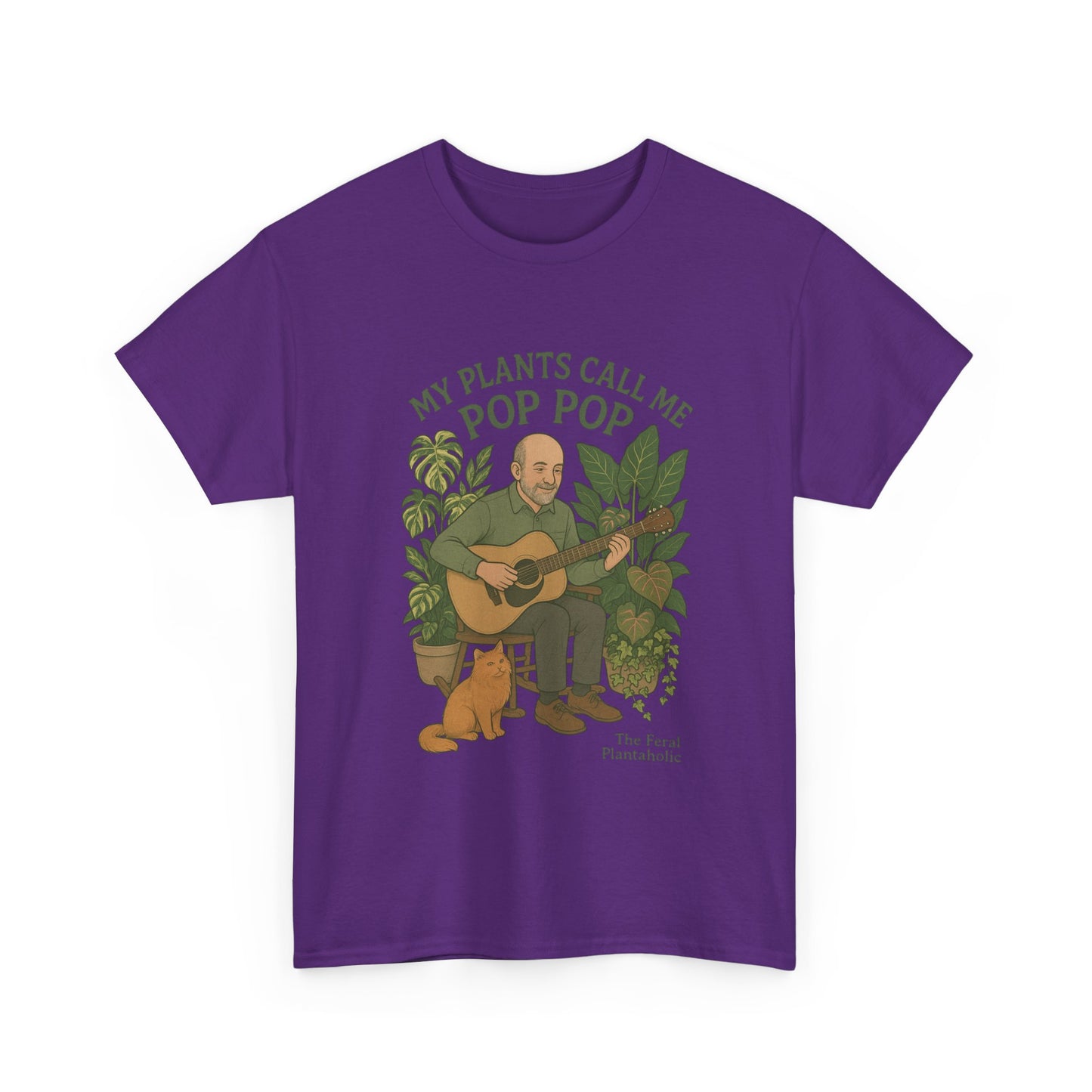 My Plants Call Me Pop Pop Tee, Unisex Cotton Shirt for Plant Lovers, Gift for Father's Day, Gardening T-Shirt, Casual Everyday Wear, [...]