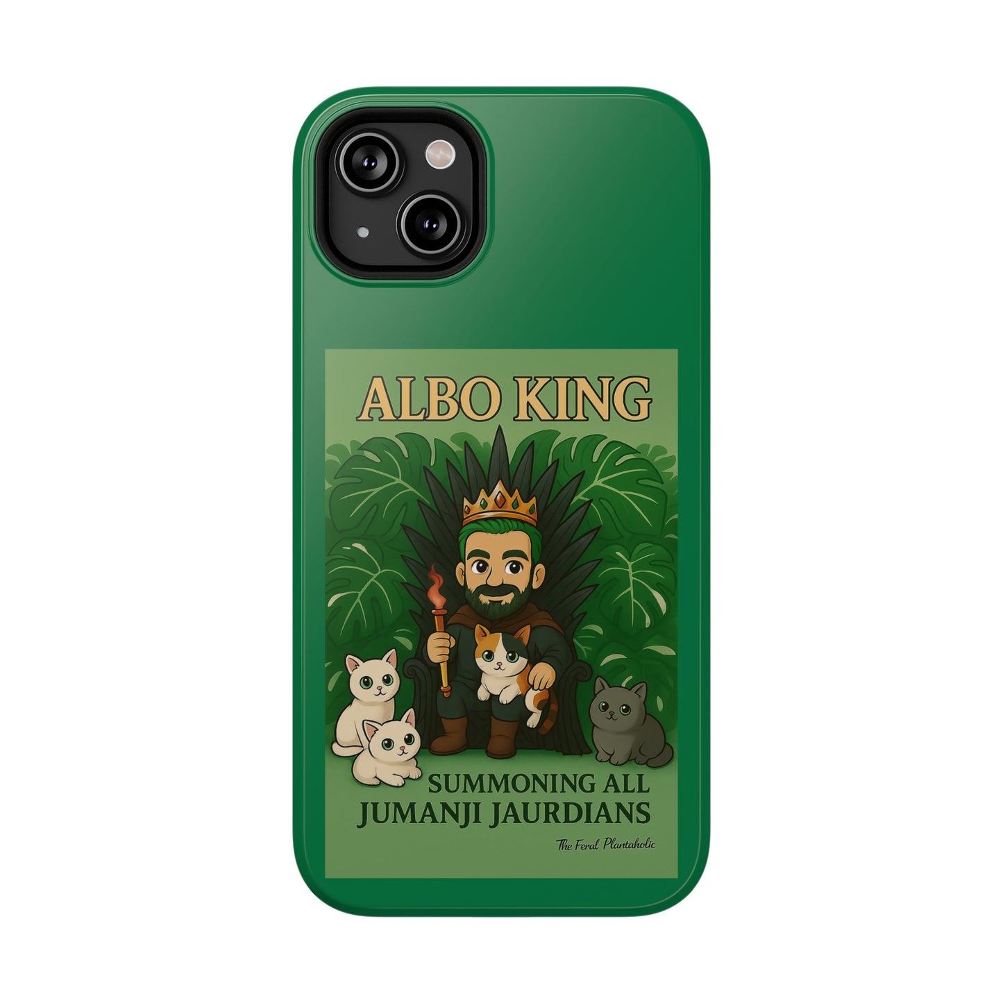 Impact-Resistant Phone Case — "Albo King" Jumanji Guardian Design