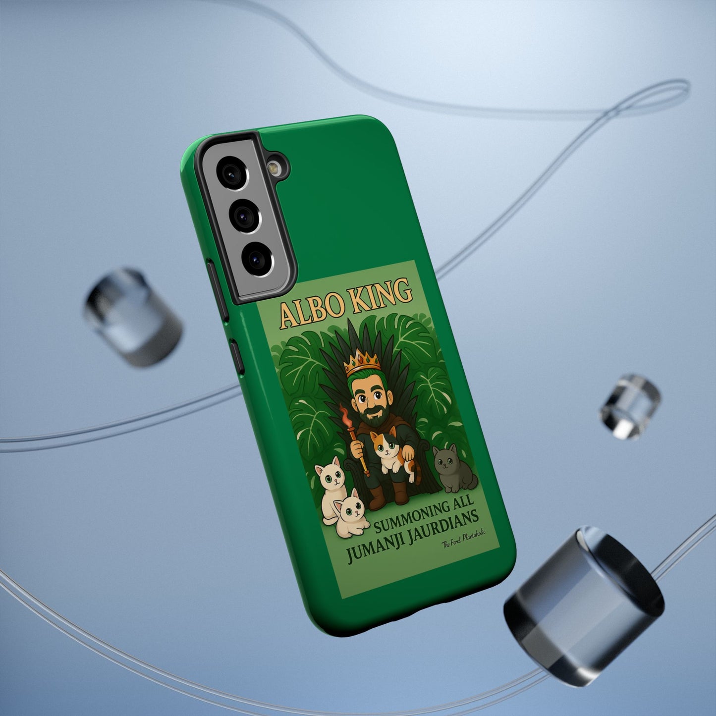 Impact-Resistant Phone Case — "Albo King" Jumanji Guardian Design