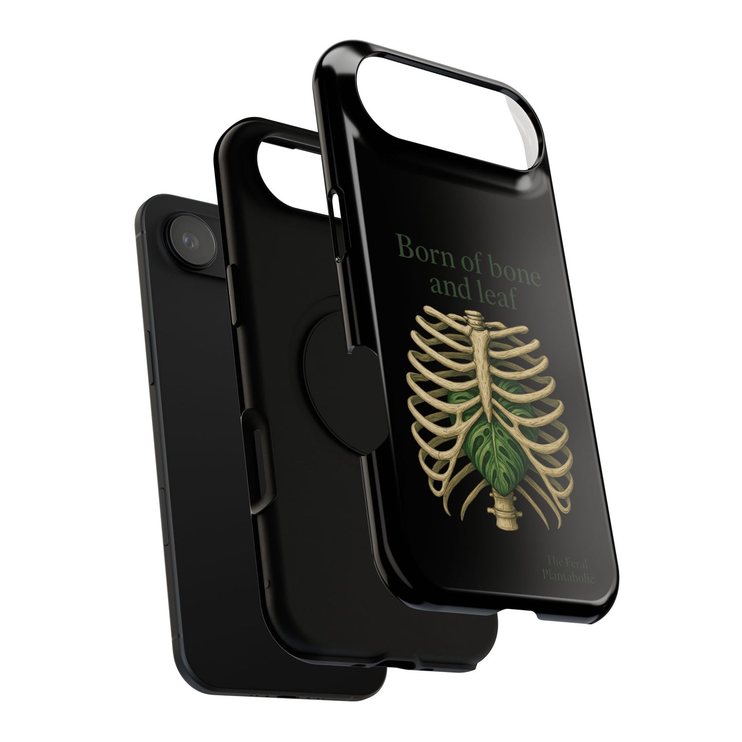 Born of Bone and Leaf Phone Case — Impact-Resistant iPhone Cover