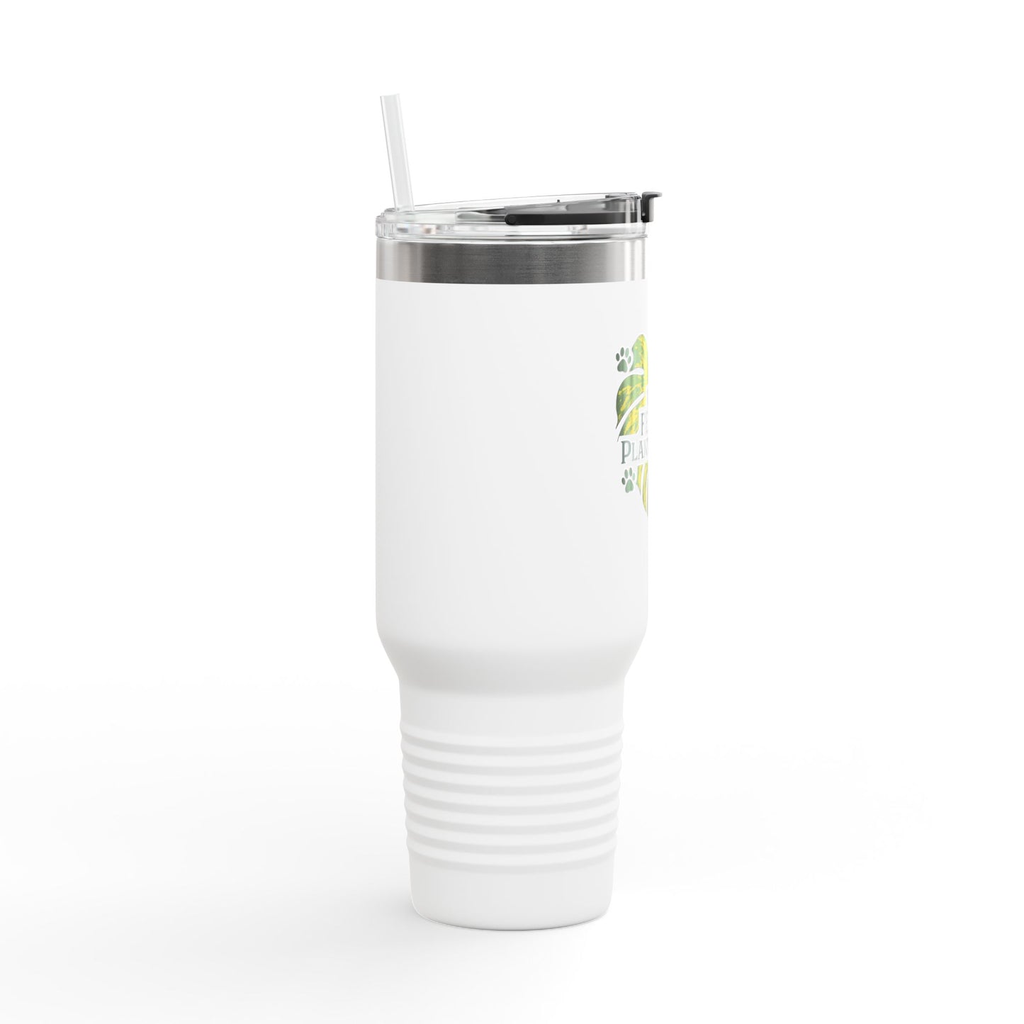 Feral Plantaholic Insulated Travel Mug, 40oz | Perfect for Plant Lovers, Eco-Friendly Drinkware, Gift for Gardeners, Nature [...]