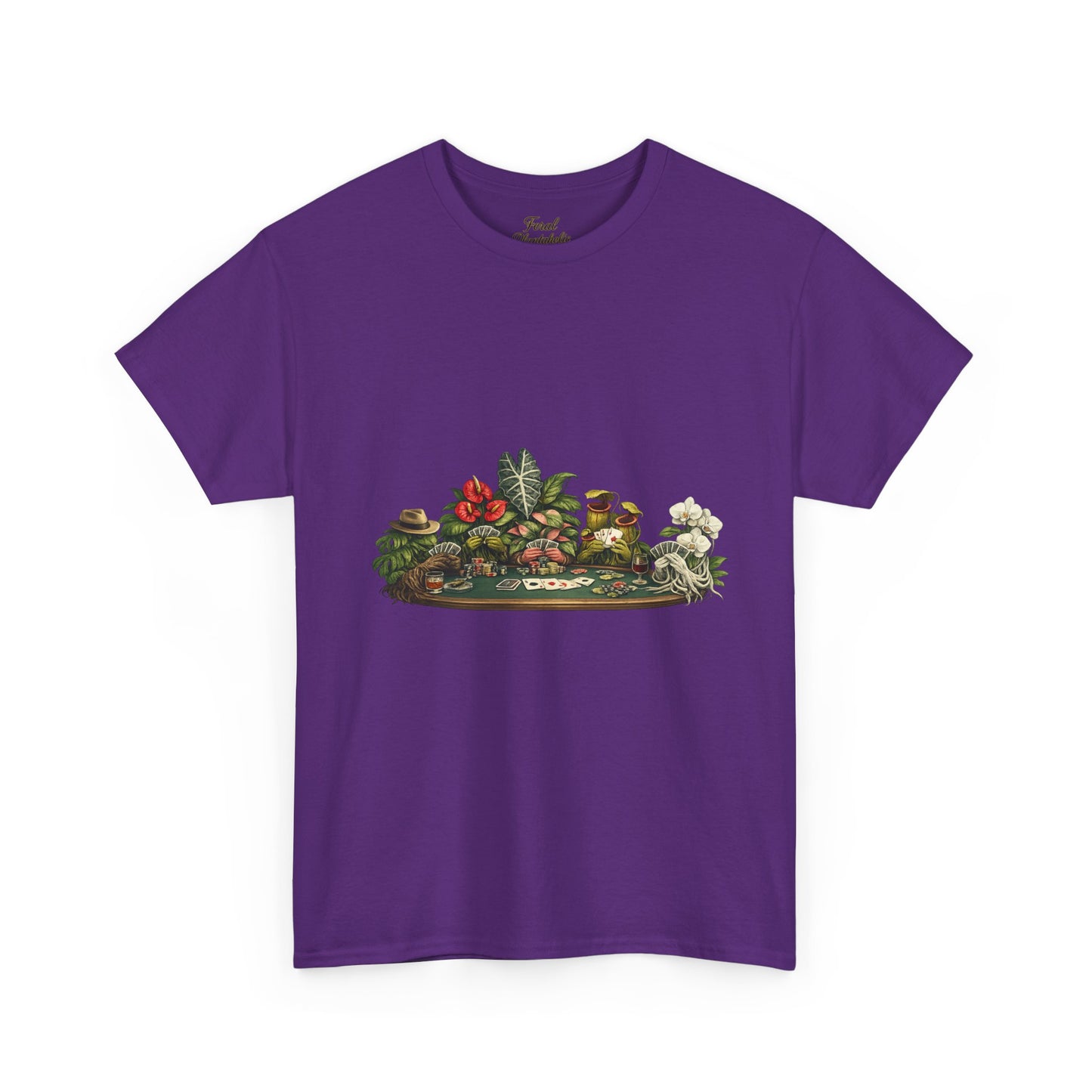 Vintage Botanical Dish Garden Tee — Floral Still Life Graphic T-Shirt