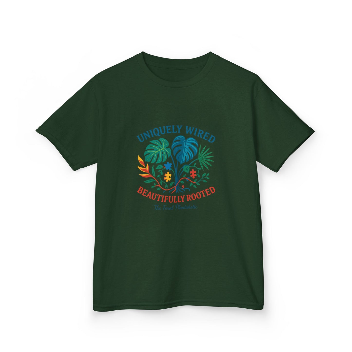 Kids Botanical Nature Tee - Uniquely Wired, Beautifully Rooted
