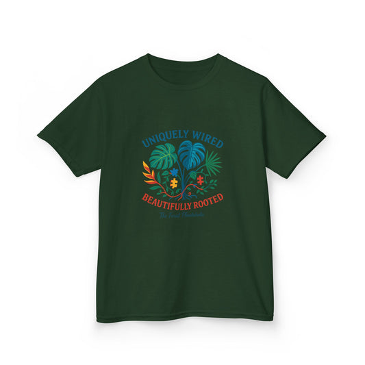 Kids Botanical Nature Tee - Uniquely Wired, Beautifully Rooted
