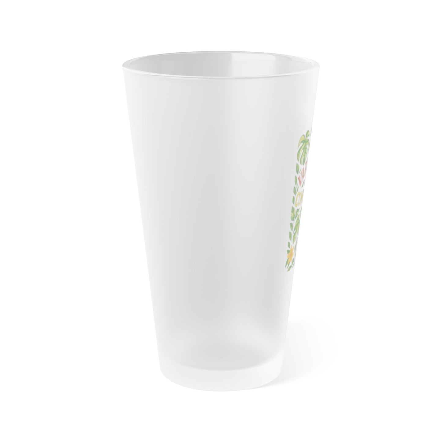 Frosted Pint Glass, 16oz