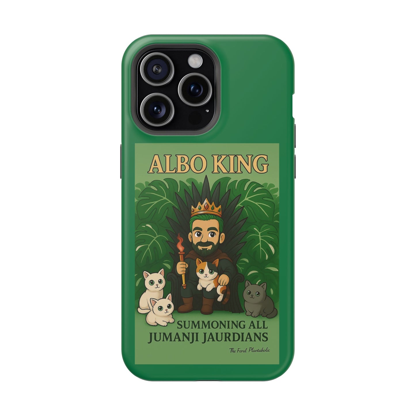 Impact-Resistant Phone Case — "Albo King" Jumanji Guardian Design
