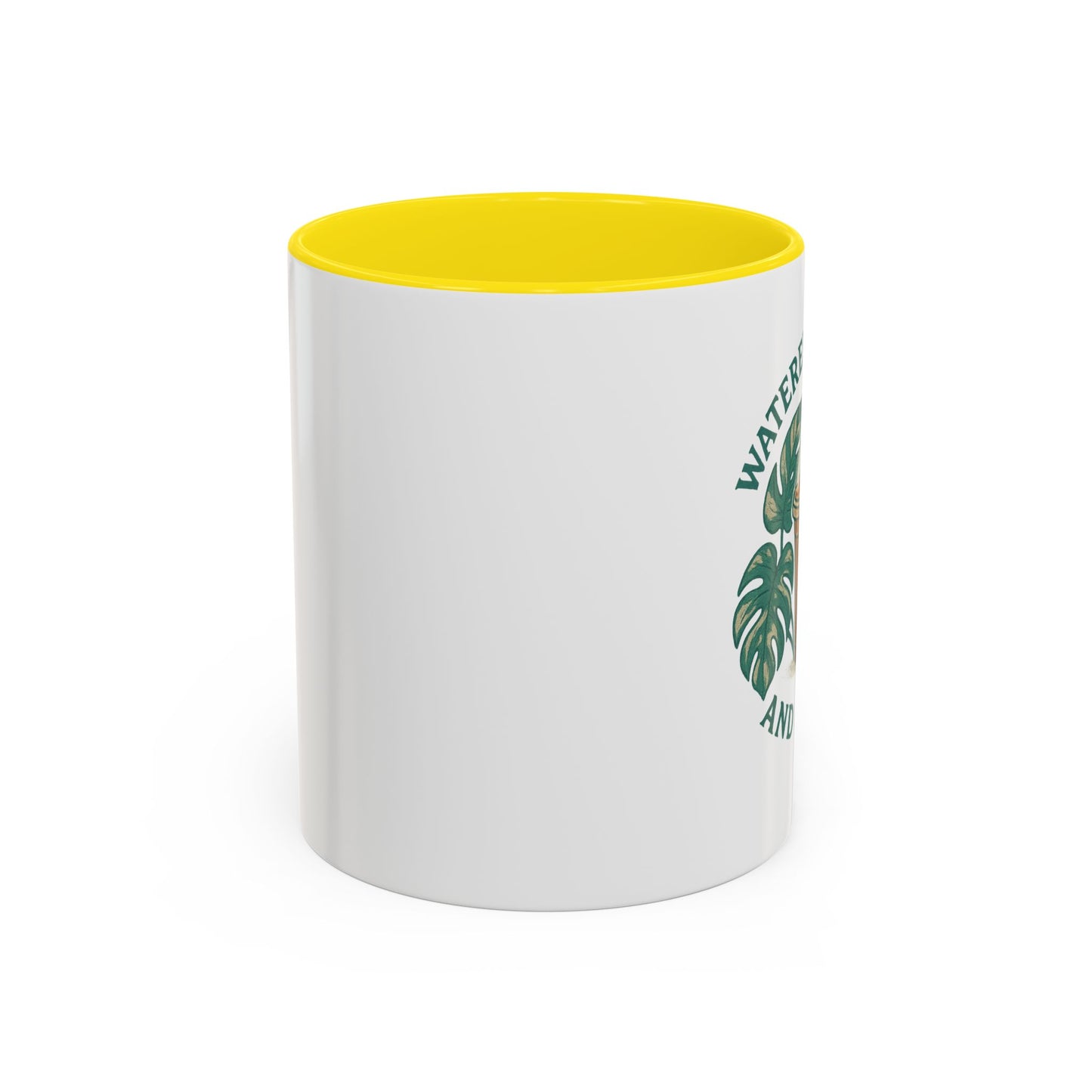 Watered by Tears and Coffee Mug, Funny Coffee Cup, Gift for Coffee Lovers, Inspirational Beverage Mug, Unique Kitchen Decor
