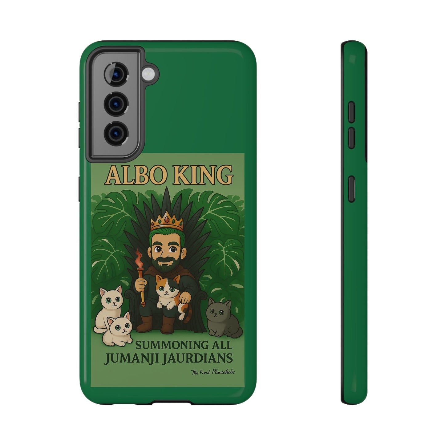 Impact-Resistant Phone Case — "Albo King" Jumanji Guardian Design