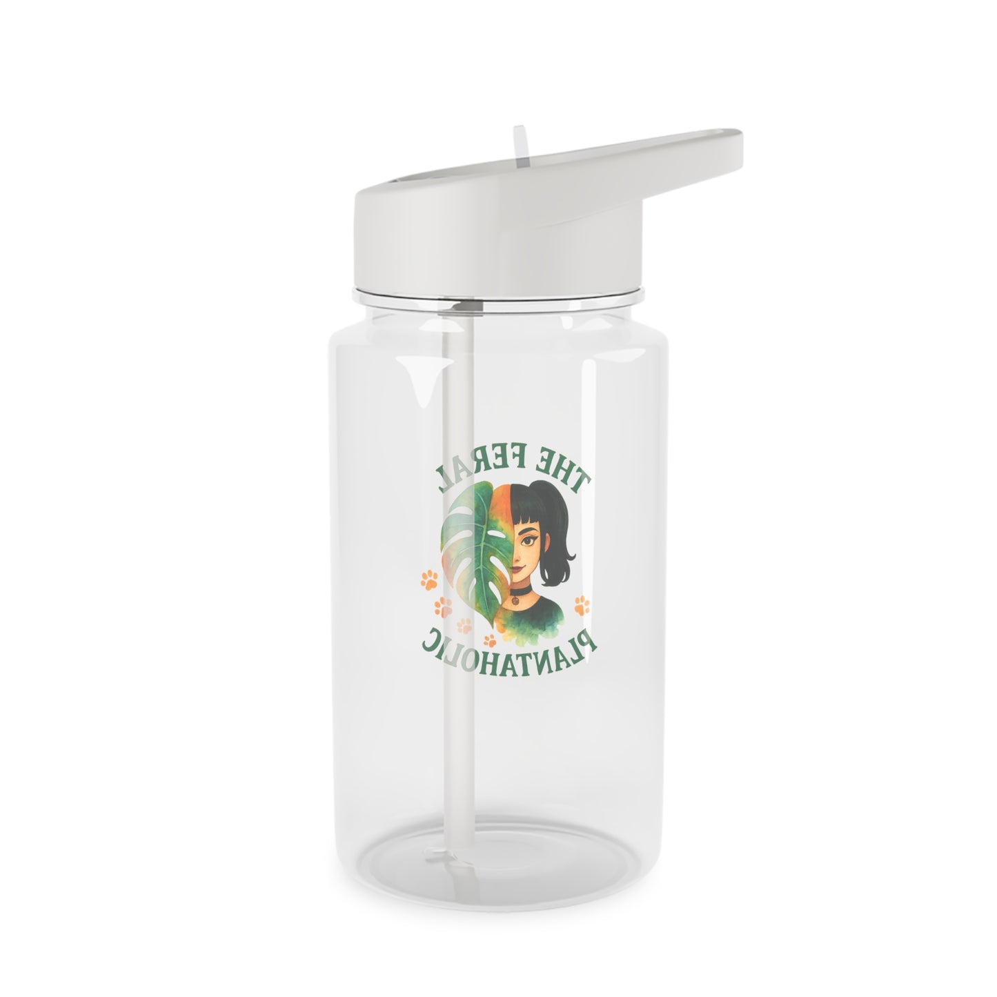 Feral Plantaholic Water Bottle, Eco-Friendly Hydration, Gift for Plant Lovers, Sustainable Hydration, Indoor Gardeners, Nature Enthusiasts