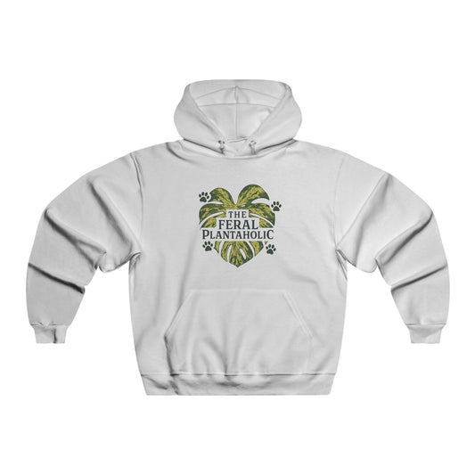 Feral Plantaholic Hoodie - Nature Lover Gift, Eco-Friendly Sweatshirt, Plant Parent Apparel, Green Thumb Merchandise