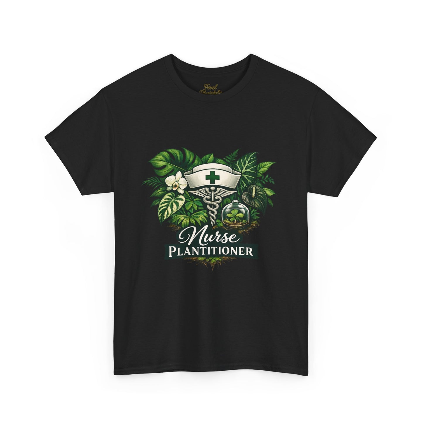 Nurse Plantitioner T‑Shirt — Botanical Nurse Graphic Tee