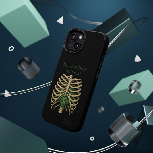 Born of Bone and Leaf Phone Case — Impact-Resistant iPhone Cover