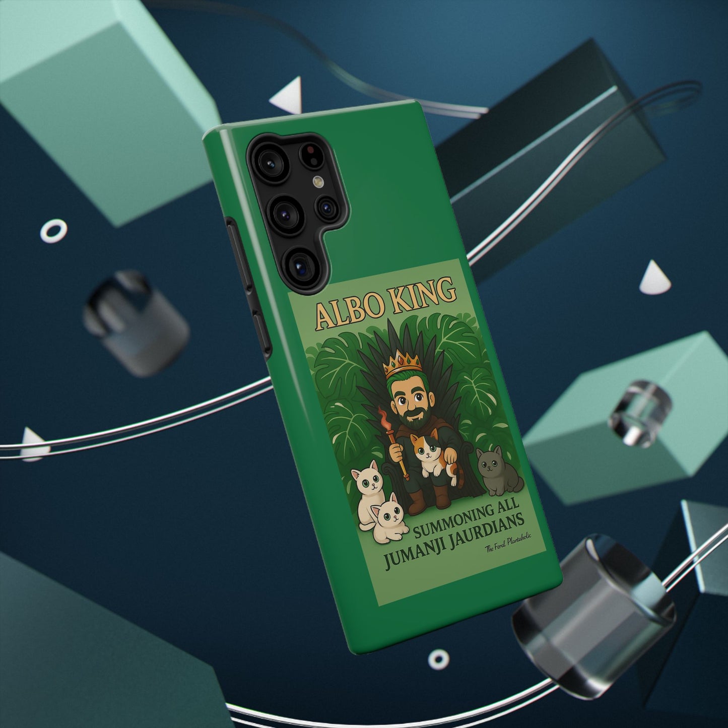 Impact-Resistant Phone Case — "Albo King" Jumanji Guardian Design