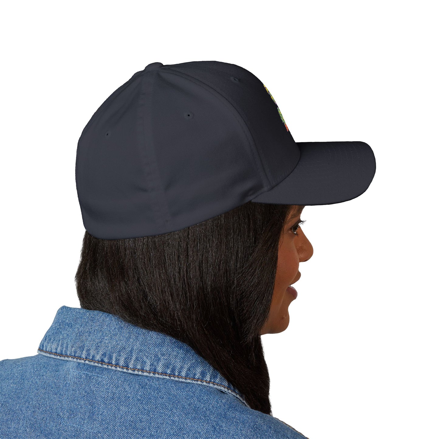 Embroidered Cap with Fun Design, Baseball Hat, G.O.A.T. Hat, Outdoor Gear, Gift for Sports Lovers, Adjustable Hat