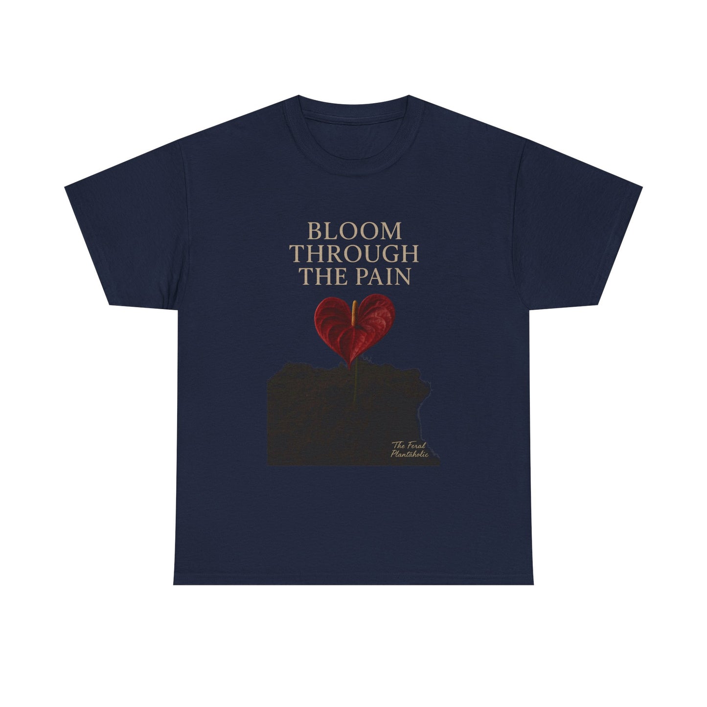 Bloom Through the Pain Unisex Heavy Cotton Tee | Inspirational Shirt, Motivational T-Shirt, Gift for Recovery, Grief Support, Mental [...]