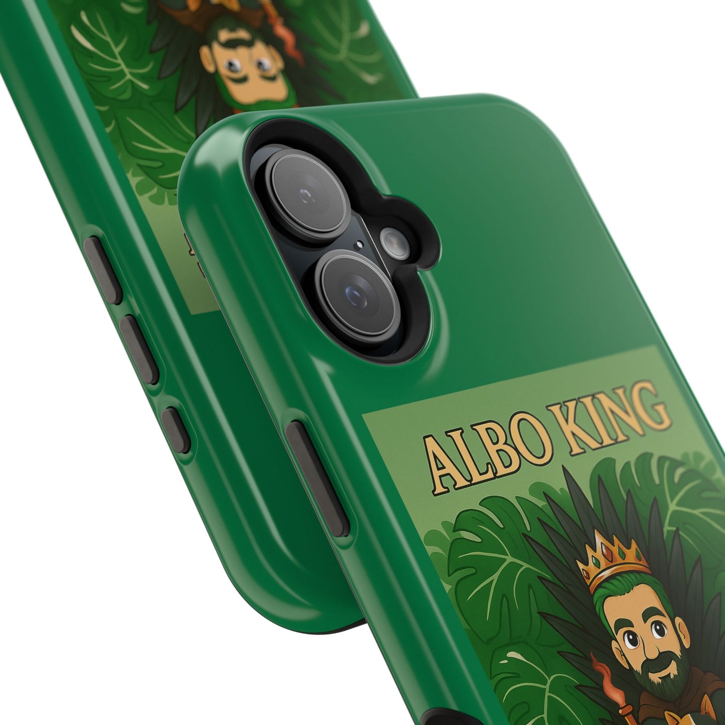 Impact-Resistant Phone Case — "Albo King" Jumanji Guardian Design