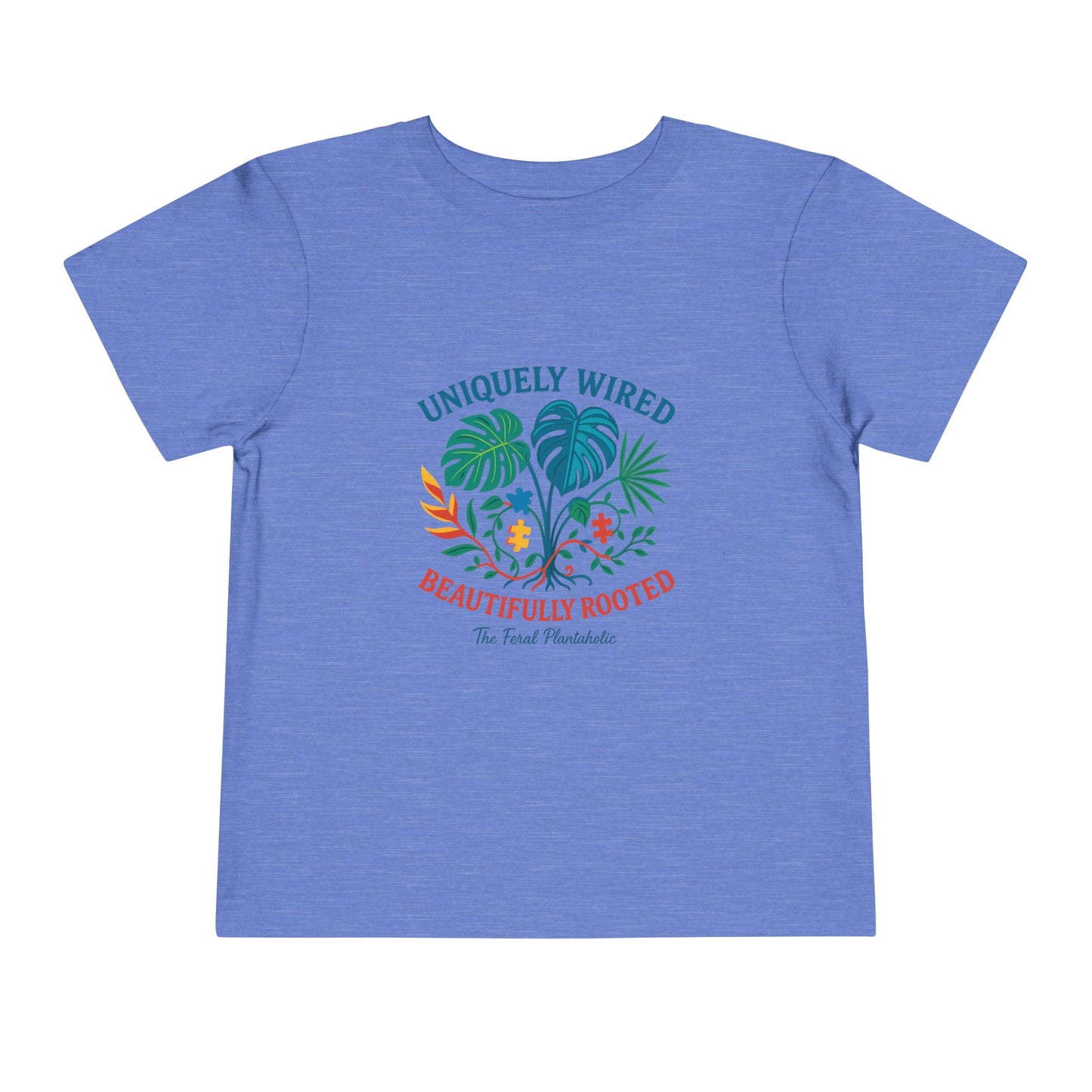 Tropical Vibes Toddler Tee - Uniquely Wired, Beautifully Rooted
