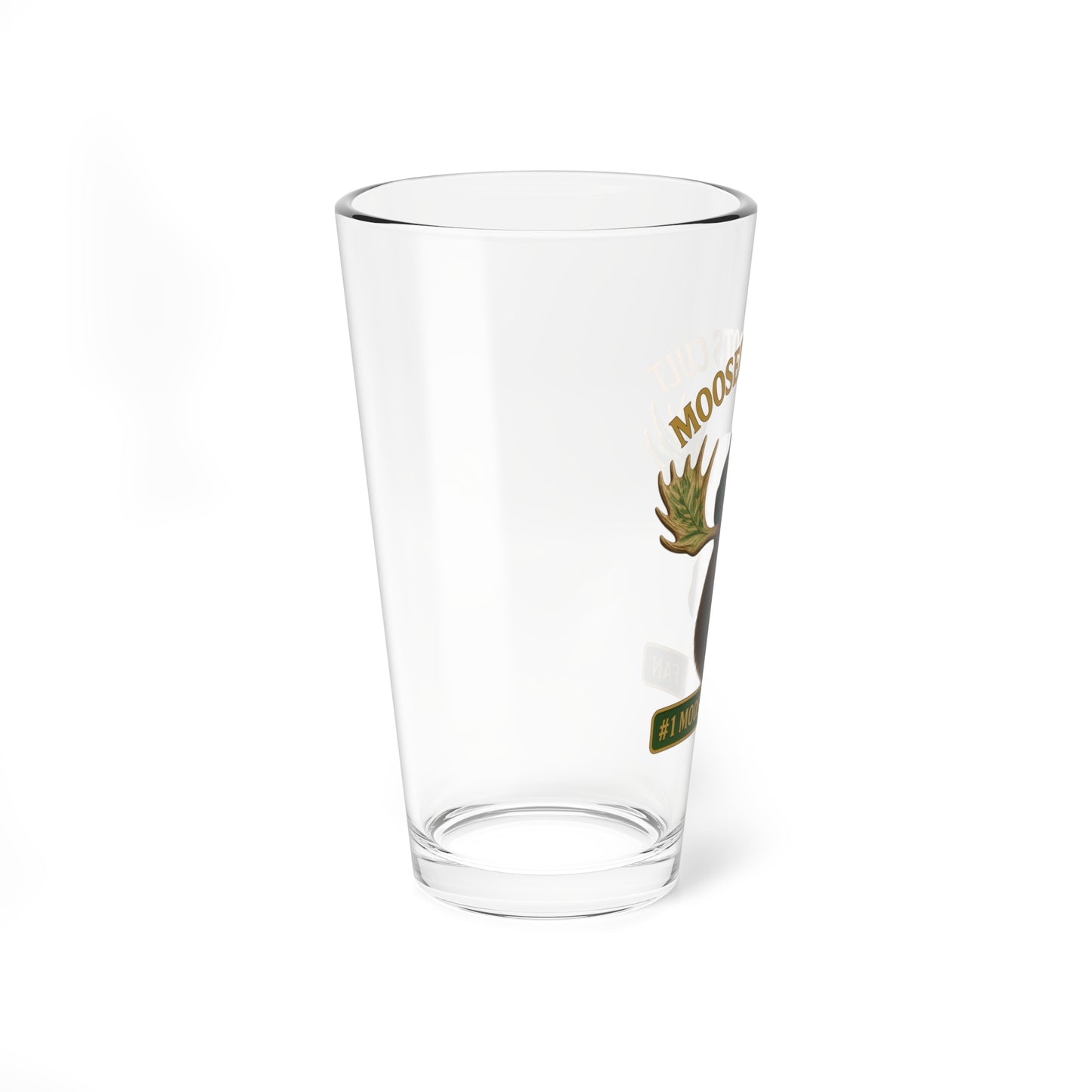 Moose-Themed Mixing Glass | 16oz - #1 MooseRoots Fan