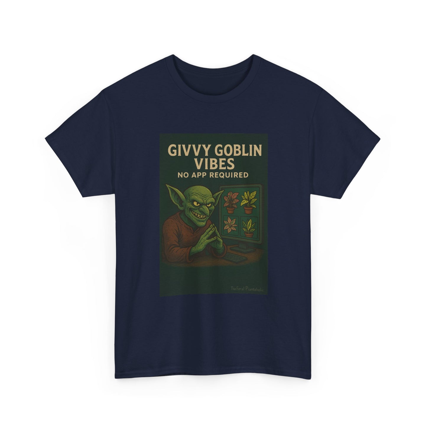 Gobby Goblin Vibes Tee, Unisex T-Shirt, Halloween Costume, Fun Apparel, Gifts for Him, Festival Wear, Graphic Tee