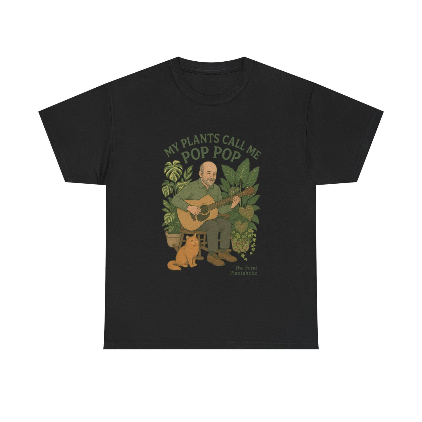 My Plants Call Me Pop Pop Tee, Unisex Cotton Shirt for Plant Lovers, Gift for Father's Day, Gardening T-Shirt, Casual Everyday Wear, [...]