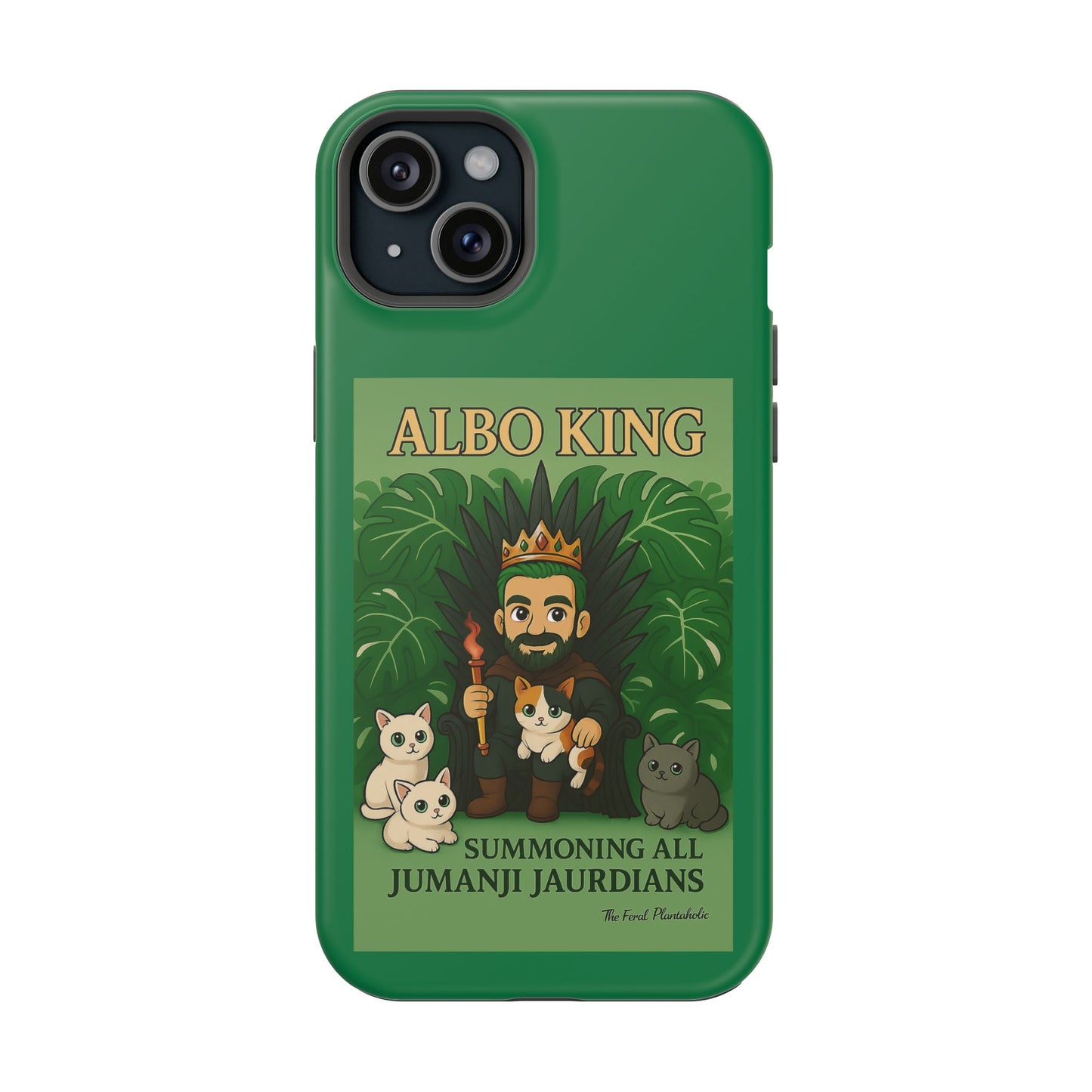 Impact-Resistant Phone Case — "Albo King" Jumanji Guardian Design