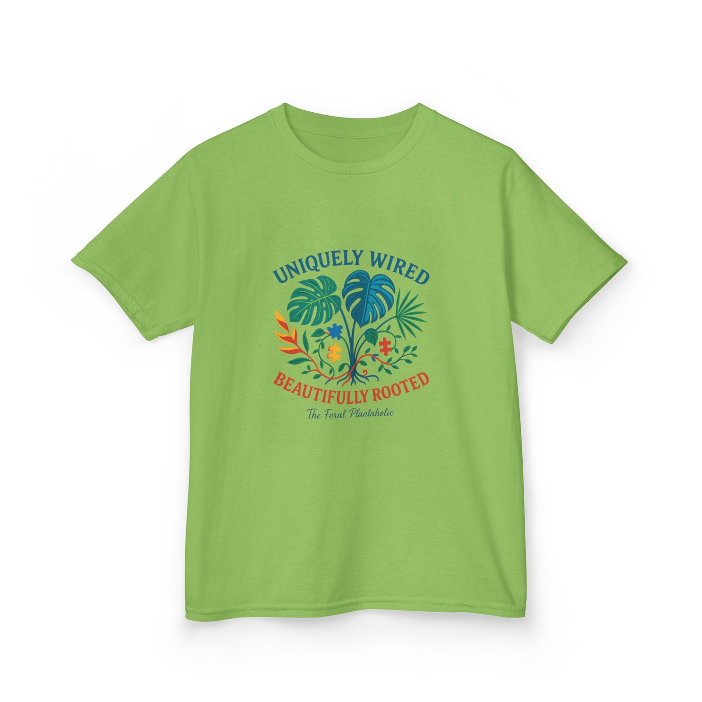 Kids Botanical Nature Tee - Uniquely Wired, Beautifully Rooted