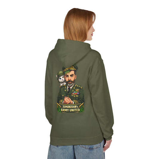JUMANGIJON ARMY Hoodie — Jumanjiun’s Army United Graphic Hoodie (White)