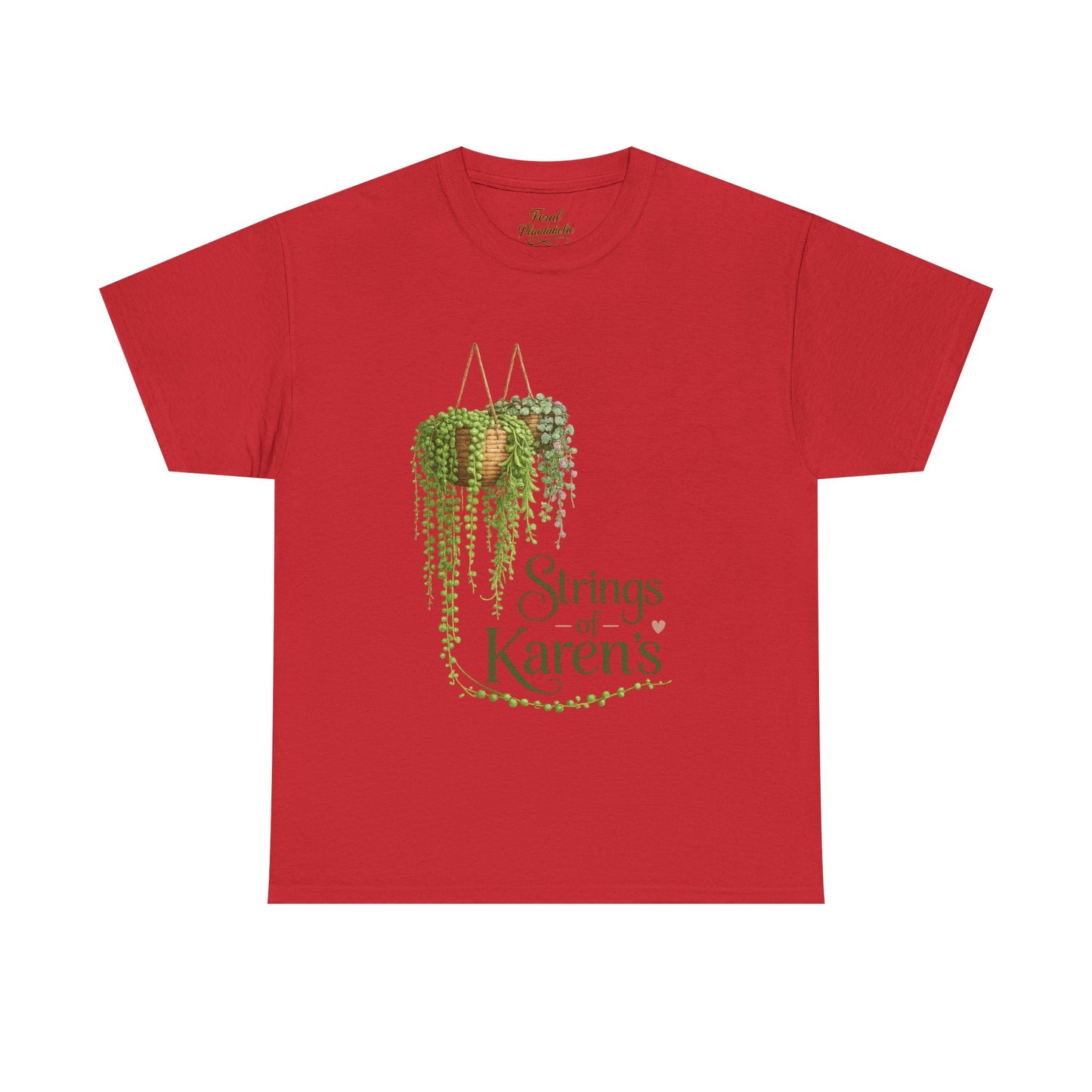 Strings of Karen's Plant Lover T‑Shirt — Hanging Pothos Graphic Tee