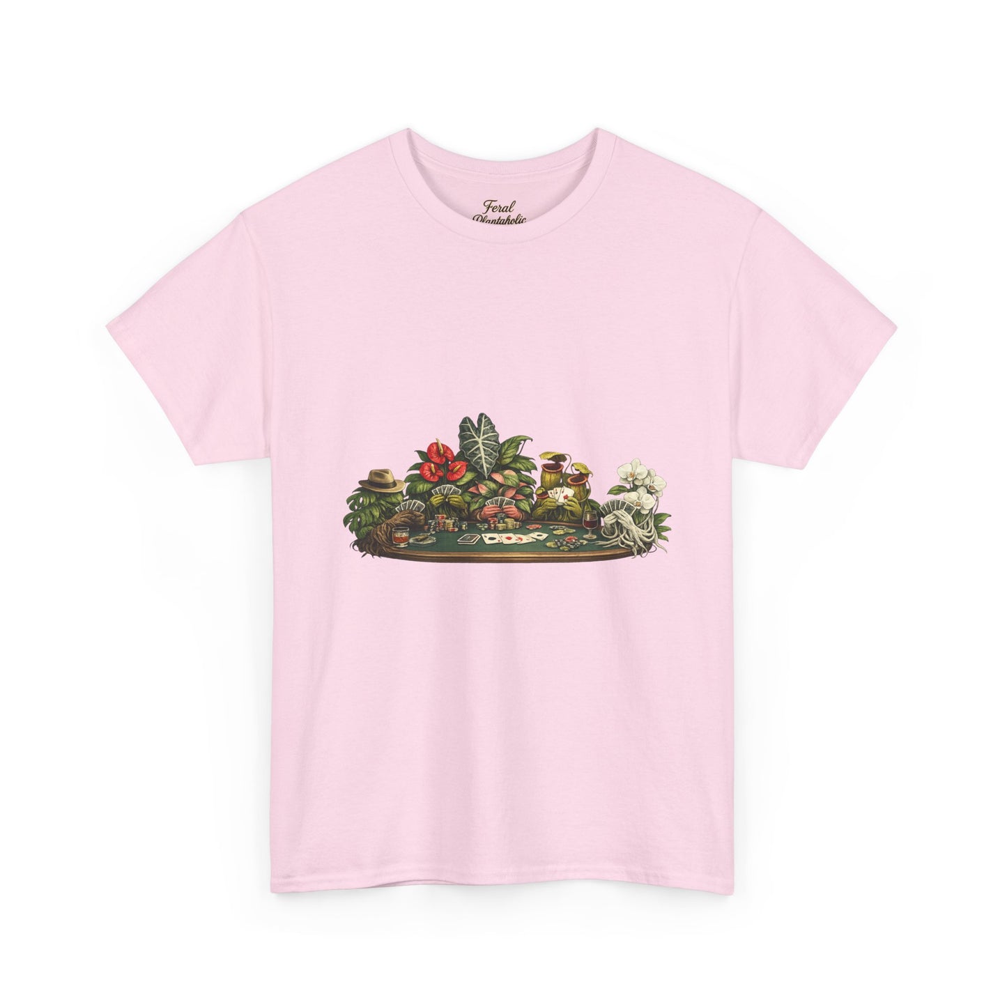 Vintage Botanical Dish Garden Tee — Floral Still Life Graphic T-Shirt